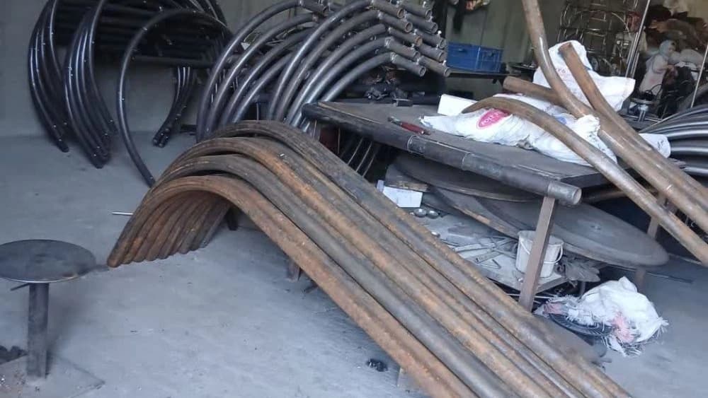 مراحل ساخت تاب ریلکسی
